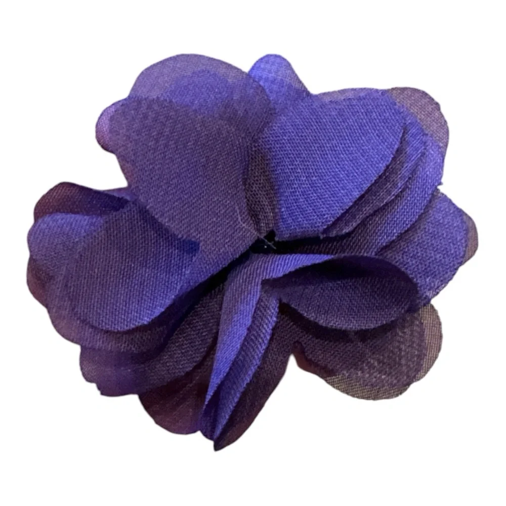 1.5” Chiffon Flowers - Mixed Lot - Hair Clip Headband DIY Accessories Supplies